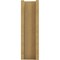 Ekena Millwork 6-in W x 16-in D x 20-in H Balboa Block Rough Cedar Woodgrain TimberThane Outlooker, Primed Tan OUTUR060X16X20BOA44RCPR - alternate 4